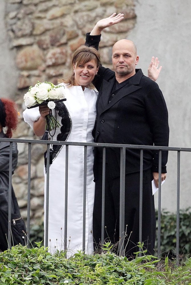 Zdeněk Pohlreich s manželkou.